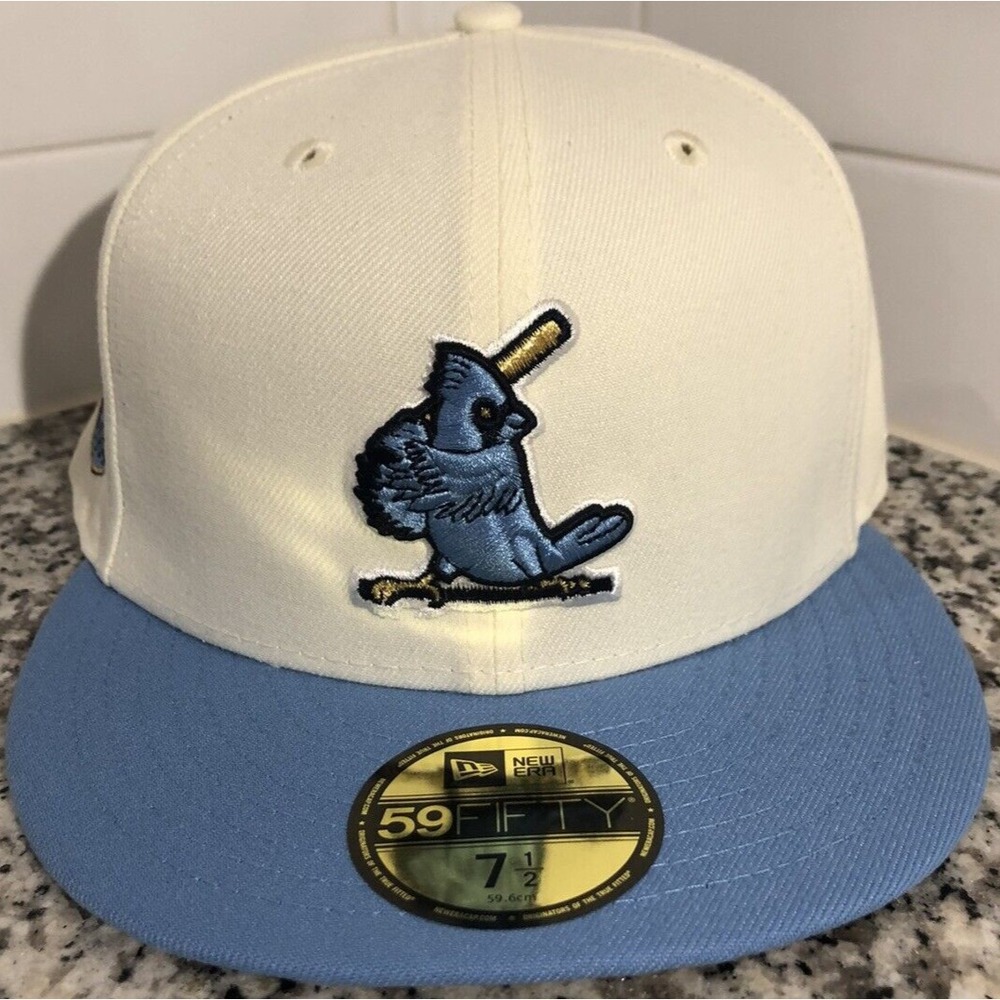 St. Louis Cardinals New Era MLB 1964 World Series Cream 59FIFTY Fitted Hat 7 1/2